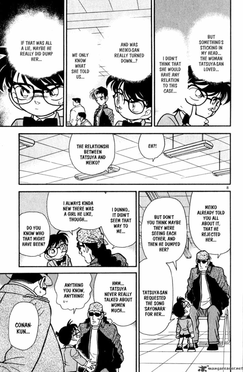 Read Detective Conan Chapter 47 The Mystery Hidden in the Song - Page 8 For Free In The Highest Quality