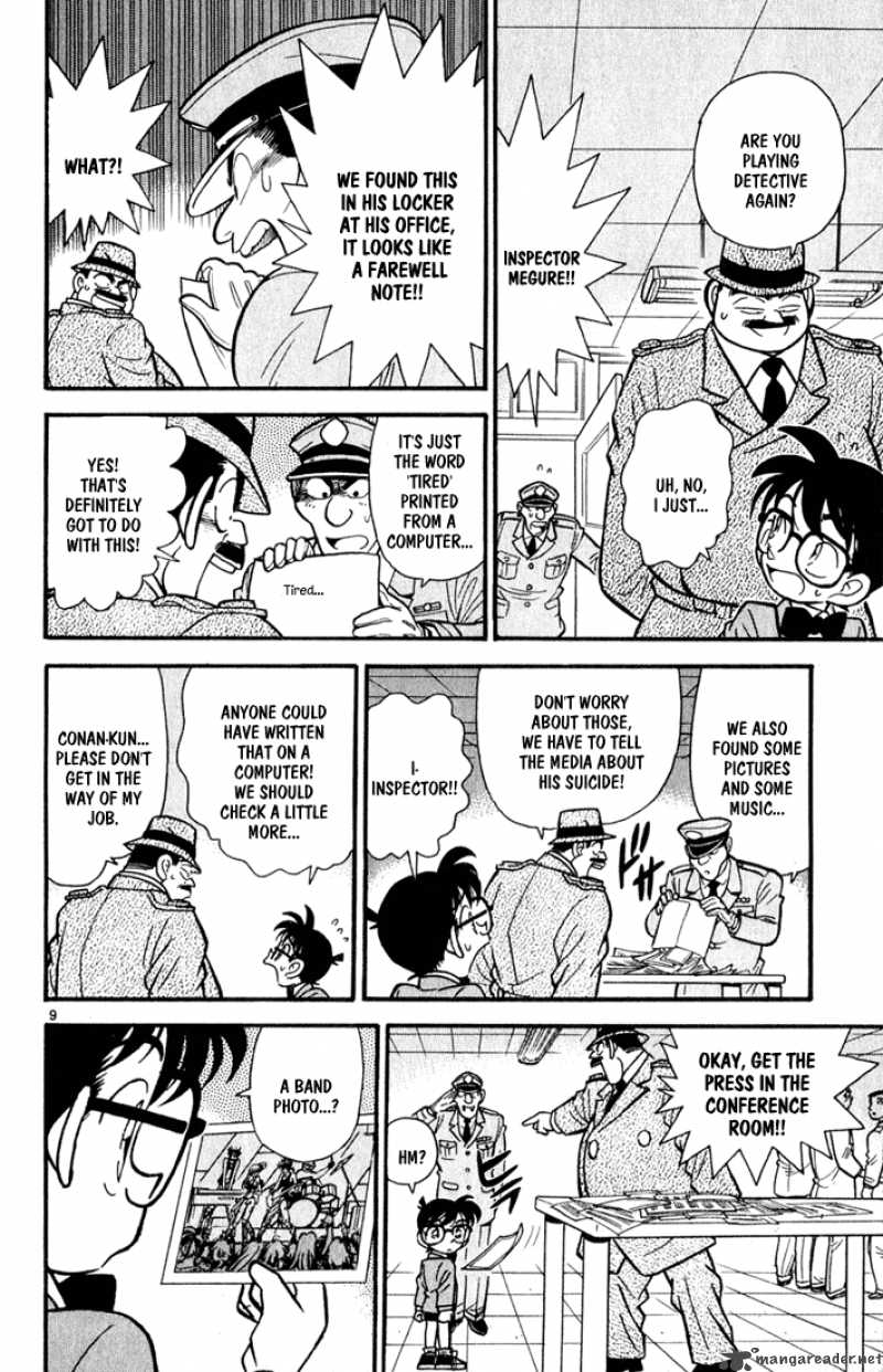 Read Detective Conan Chapter 47 The Mystery Hidden in the Song - Page 9 For Free In The Highest Quality