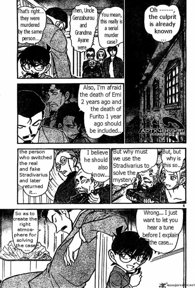 Read Detective Conan Chapter 474 Fantasia - Page 5 For Free In The Highest Quality