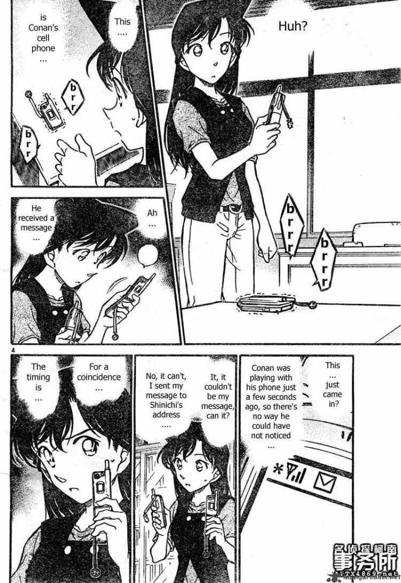Read Detective Conan Chapter 479 The Suspicious Message - Page 4 For Free In The Highest Quality