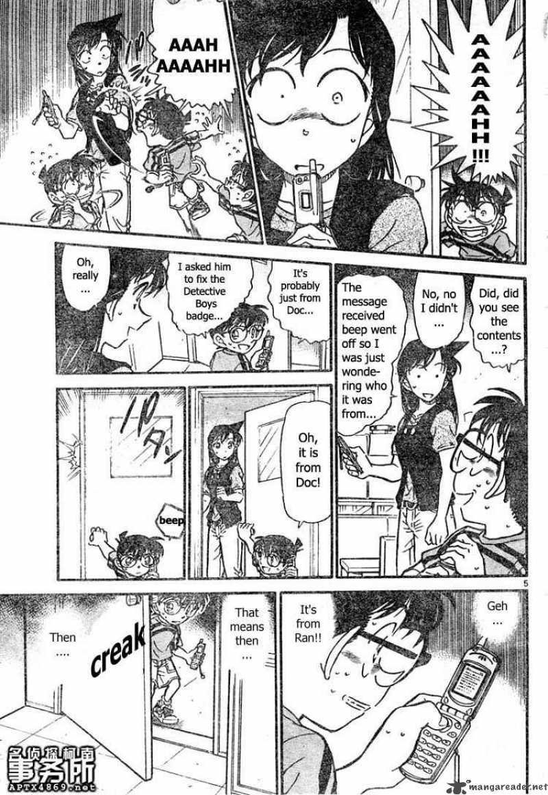 Read Detective Conan Chapter 479 The Suspicious Message - Page 5 For Free In The Highest Quality