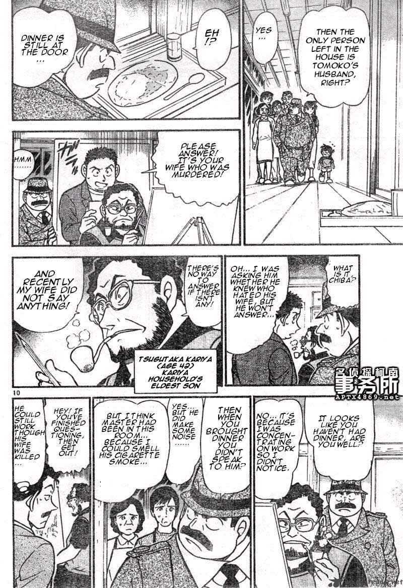 Read Detective Conan Chapter 480 Doubted Deduction - Page 10 For Free In The Highest Quality