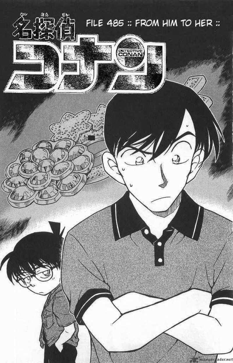 Read Detective Conan Chapter 484 From Him to Her - Page 1 For Free In The Highest Quality