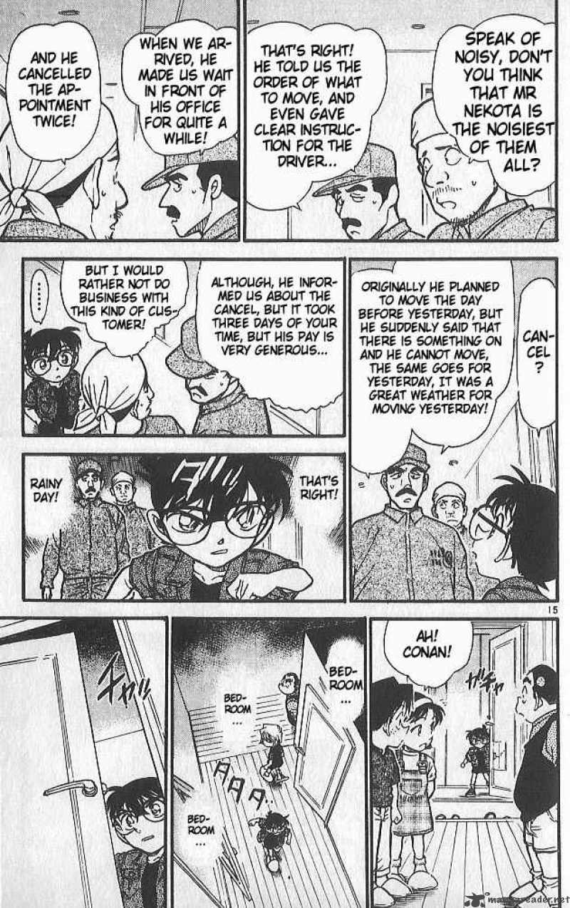 Read Detective Conan Chapter 485 Suicide Turns Into Homicide - Page 15 For Free In The Highest Quality