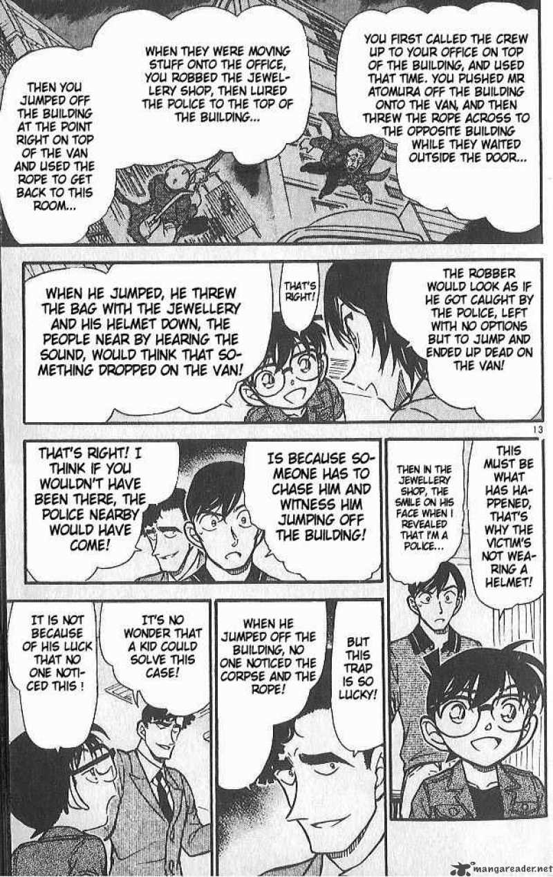 Read Detective Conan Chapter 486 Up to the Sky and Down to the Earth - Page 13 For Free In The Highest Quality