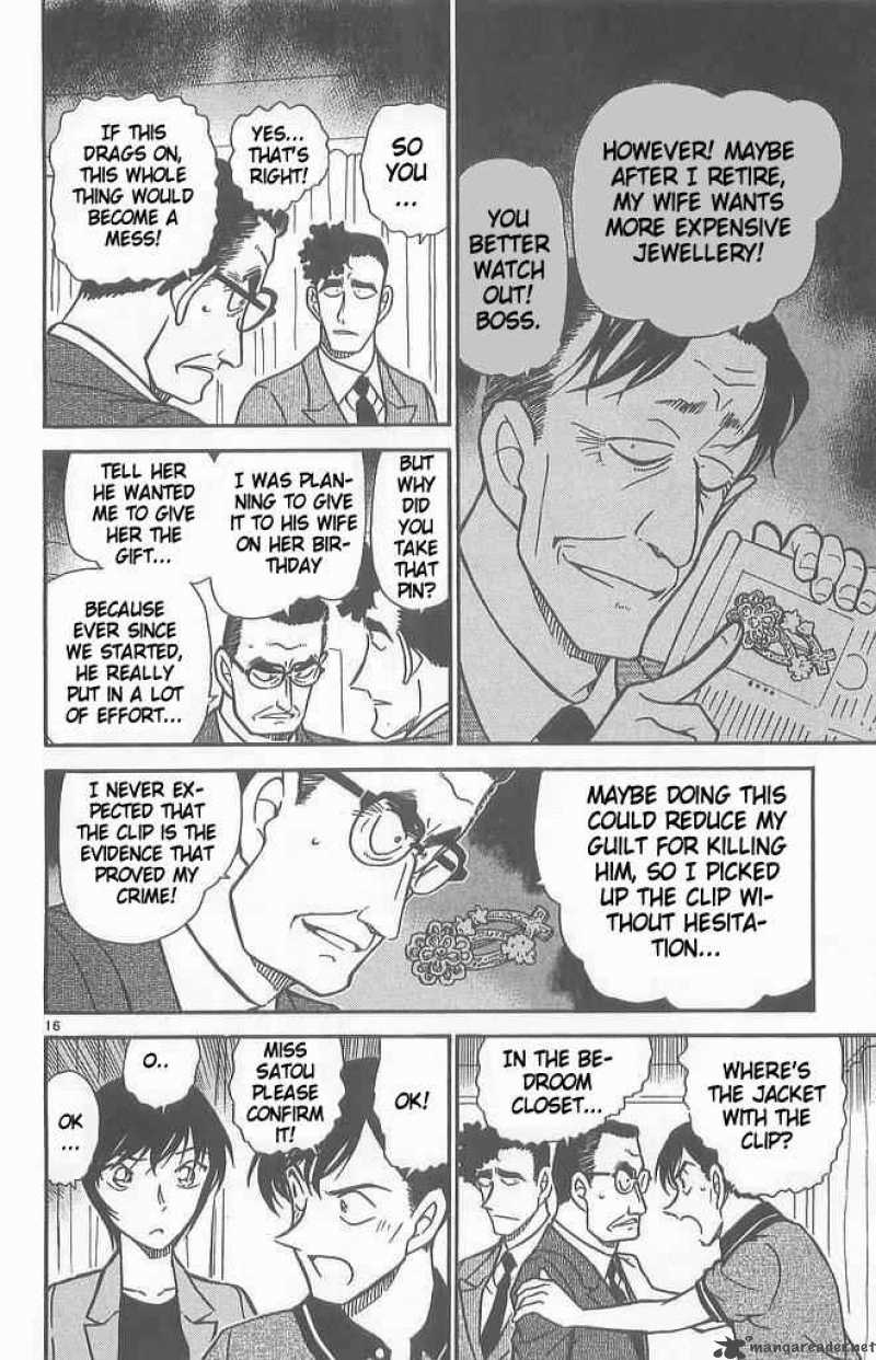 Read Detective Conan Chapter 486 Up to the Sky and Down to the Earth - Page 16 For Free In The Highest Quality