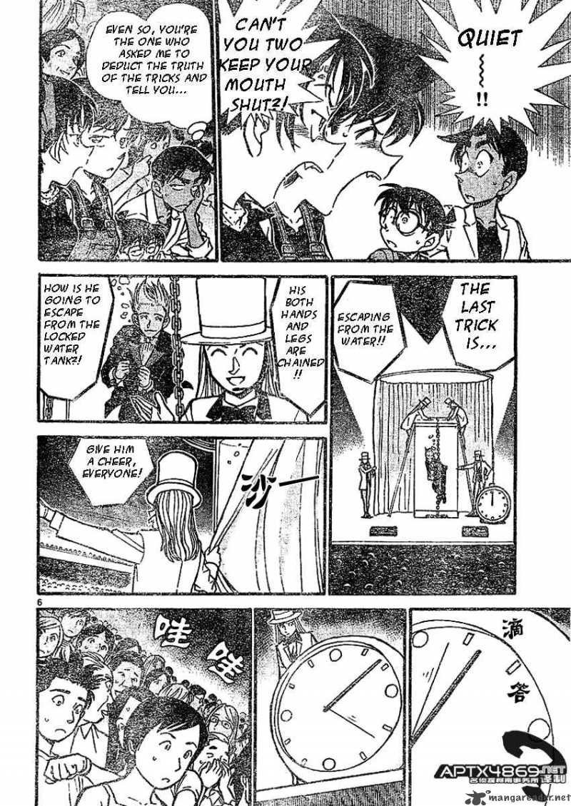 Read Detective Conan Chapter 487 Appearing Magic - Page 6 For Free In The Highest Quality