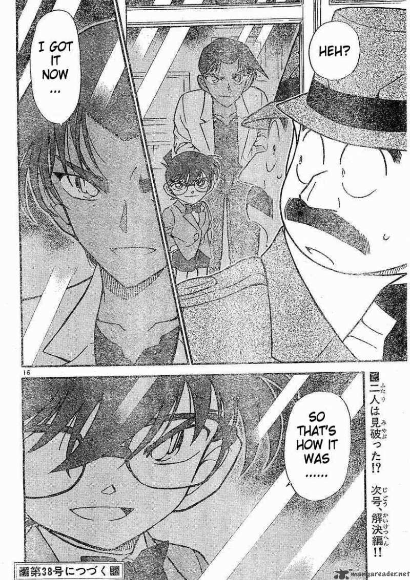 Read Detective Conan Chapter 489 The Magiciam's Mansion - Page 16 For Free In The Highest Quality