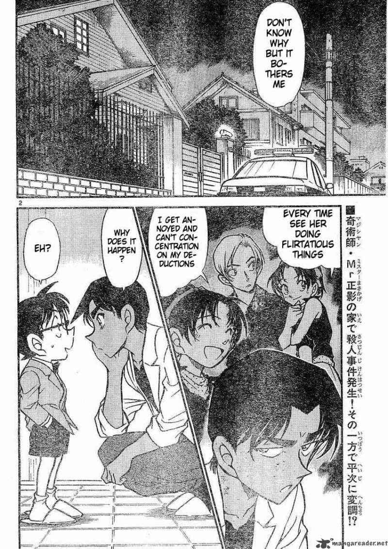 Read Detective Conan Chapter 489 The Magiciam's Mansion - Page 2 For Free In The Highest Quality