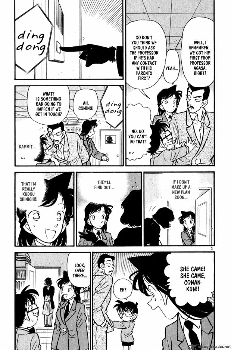 Read Detective Conan Chapter 49 An Unfimilar Visitor - Page 3 For Free In The Highest Quality