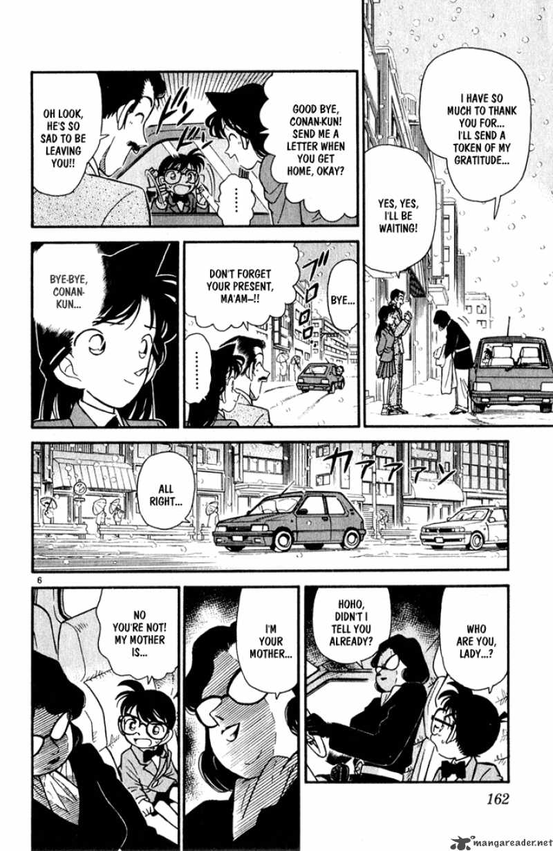 Read Detective Conan Chapter 49 An Unfimilar Visitor - Page 6 For Free In The Highest Quality