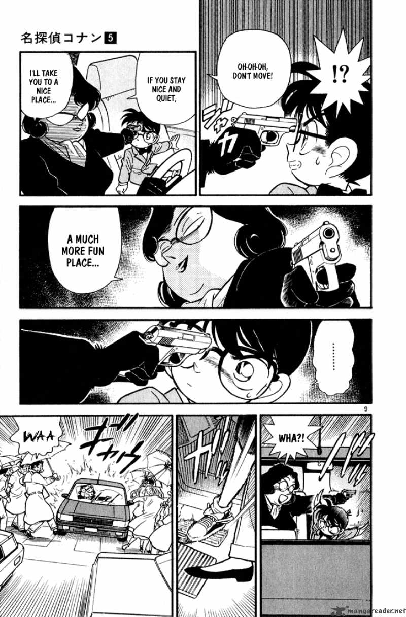 Read Detective Conan Chapter 49 An Unfimilar Visitor - Page 9 For Free In The Highest Quality