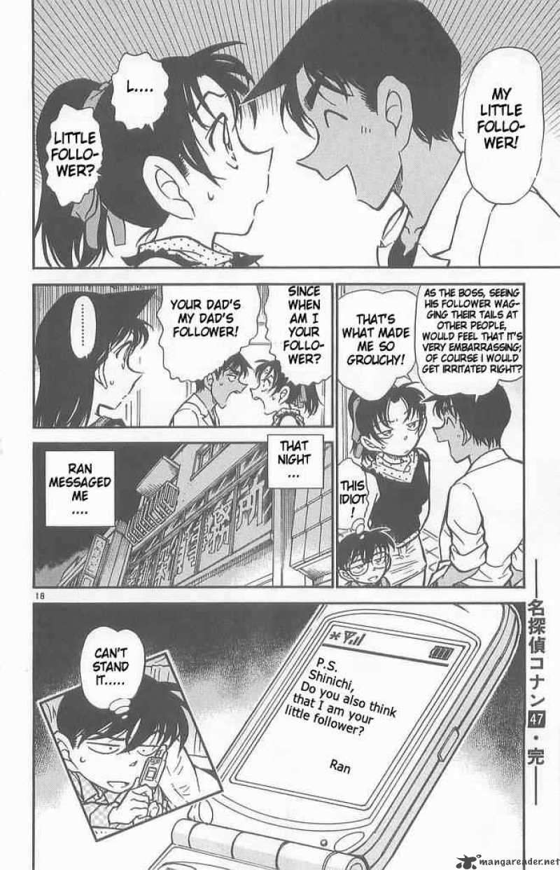 Read Detective Conan Chapter 490 Disqualified Magician - Page 18 For Free In The Highest Quality