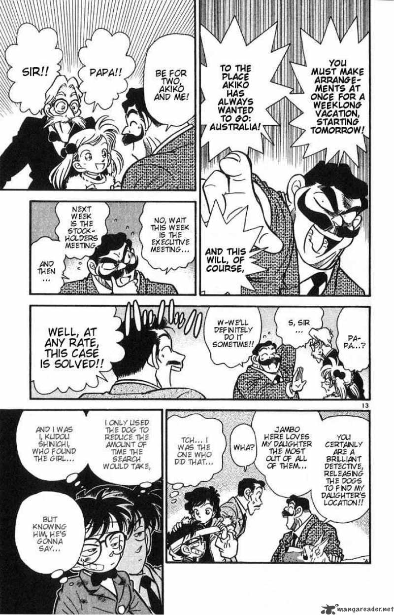 Read Detective Conan Chapter 5 One More Criminal - Page 13 For Free In The Highest Quality