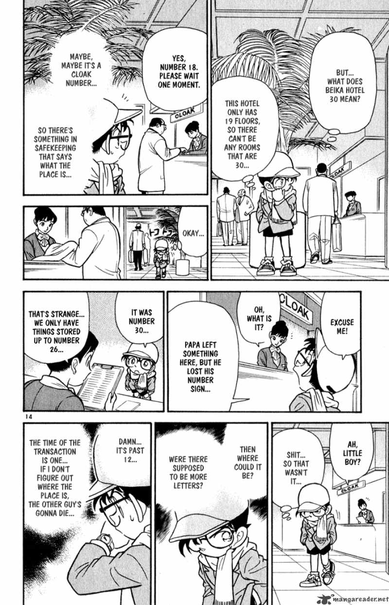 Read Detective Conan Chapter 50 Escape and Pursuit - Page 14 For Free In The Highest Quality