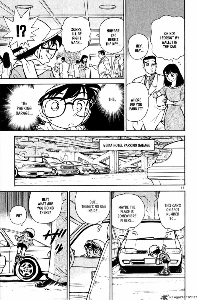 Read Detective Conan Chapter 50 Escape and Pursuit - Page 15 For Free In The Highest Quality