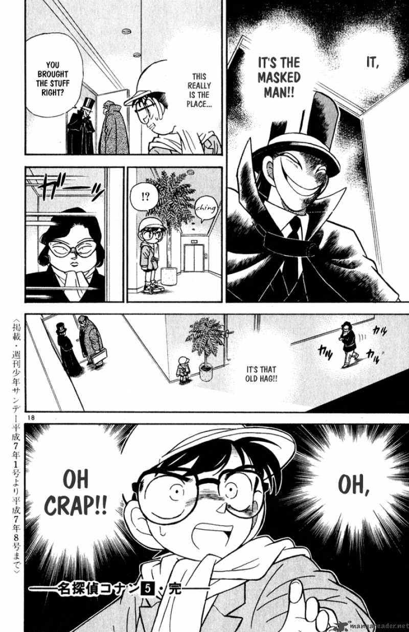 Read Detective Conan Chapter 50 Escape and Pursuit - Page 18 For Free In The Highest Quality