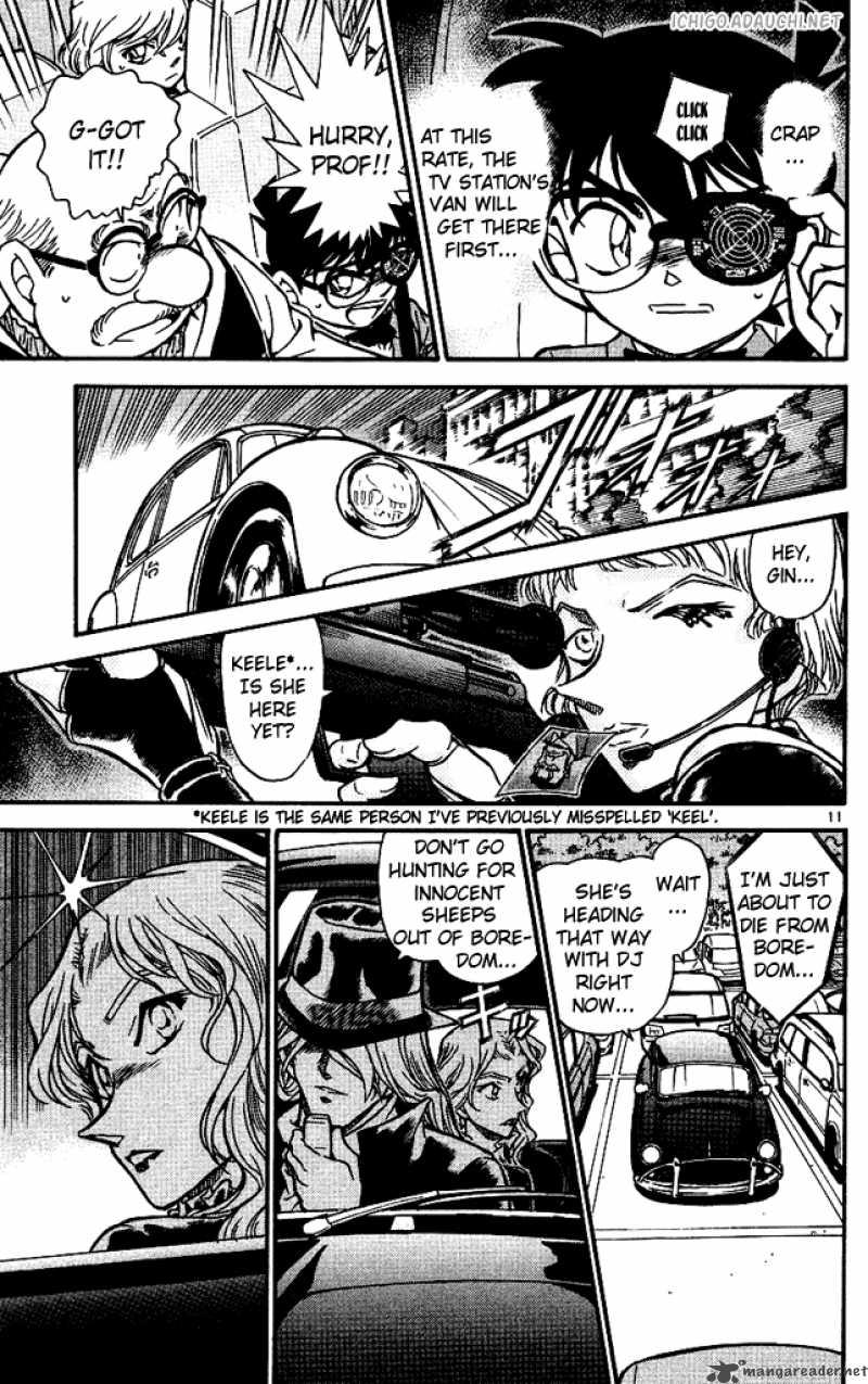 Read Detective Conan Chapter 501 Follow the Target! - Page 11 For Free In The Highest Quality