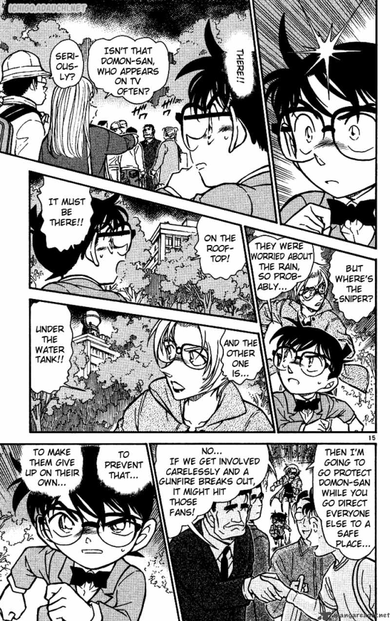 Read Detective Conan Chapter 501 Follow the Target! - Page 15 For Free In The Highest Quality