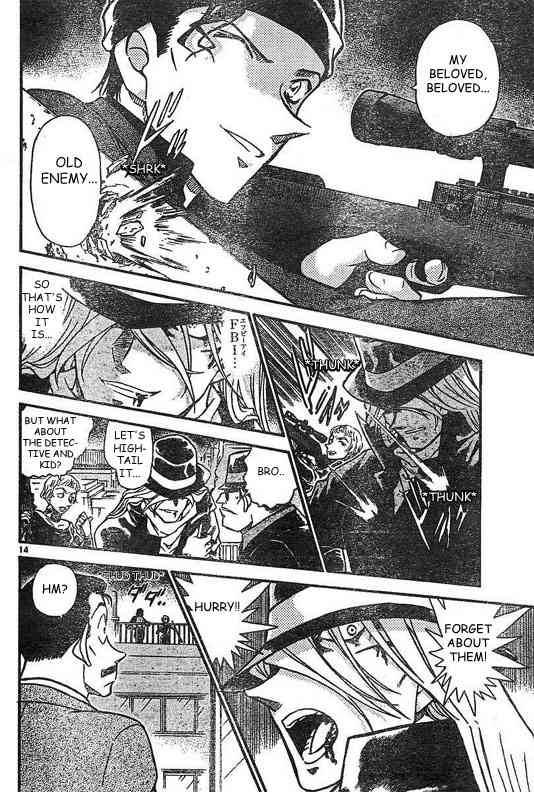 Read Detective Conan Chapter 504 Black Organzation vs FBI 2 - Page 14 For Free In The Highest Quality