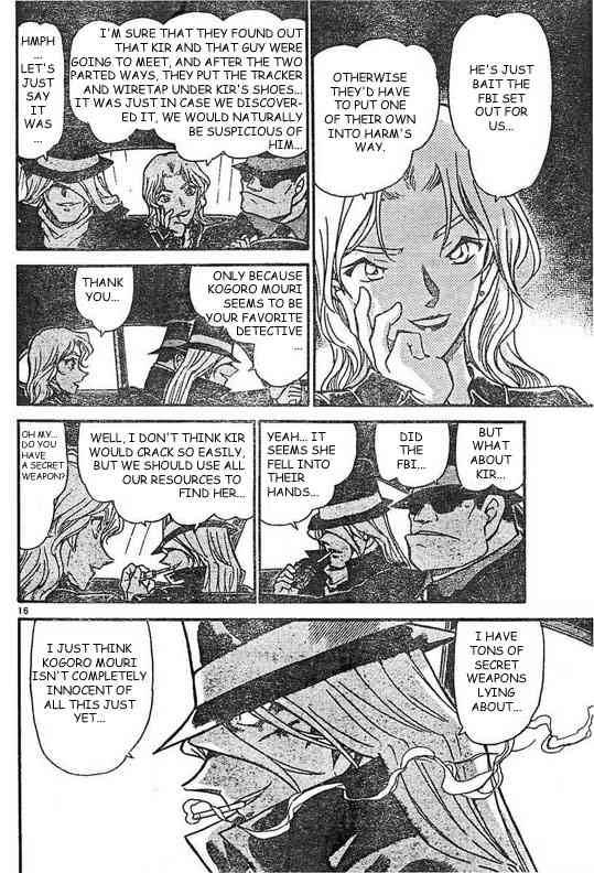 Read Detective Conan Chapter 504 Black Organzation vs FBI 2 - Page 16 For Free In The Highest Quality