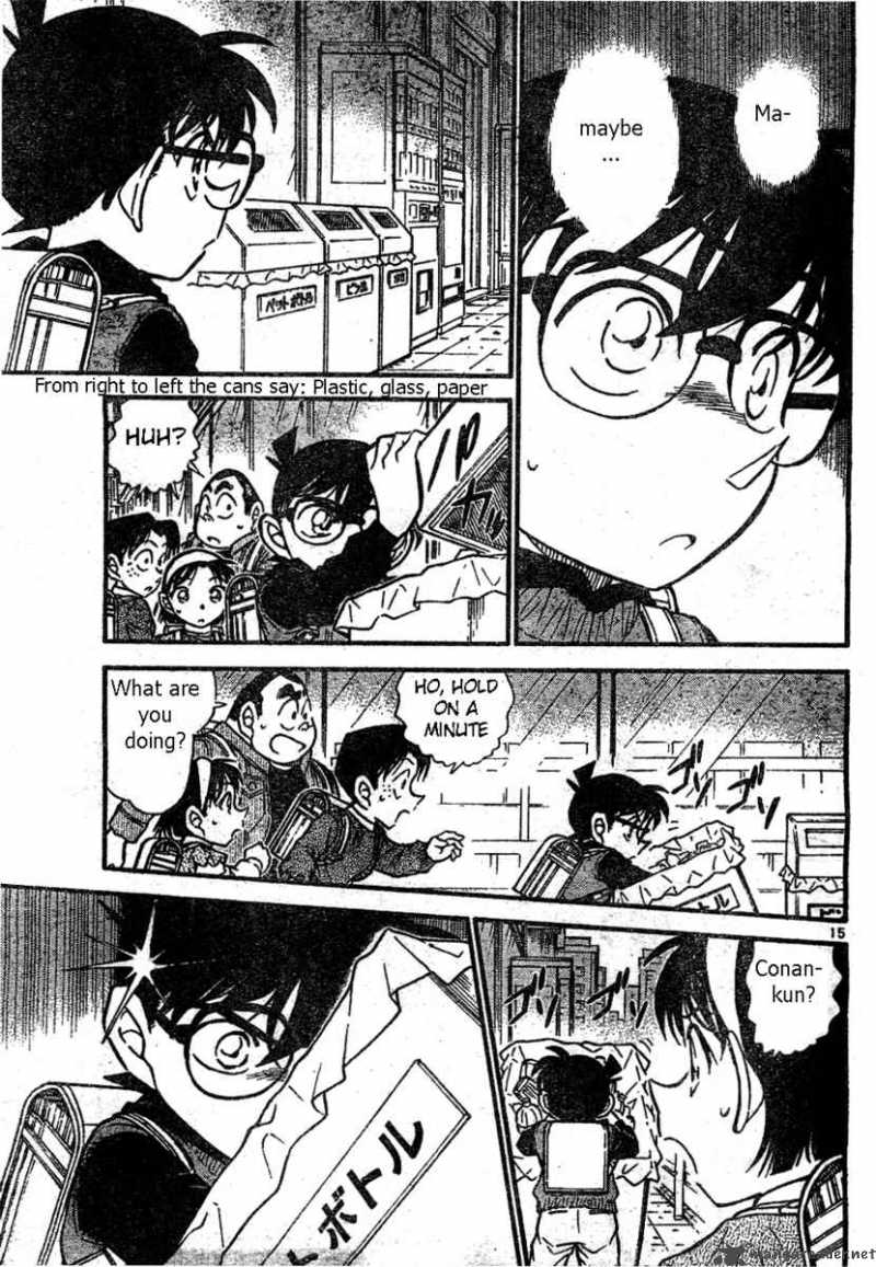 Read Detective Conan Chapter 506 The Secret Path to School - Page 15 For Free In The Highest Quality