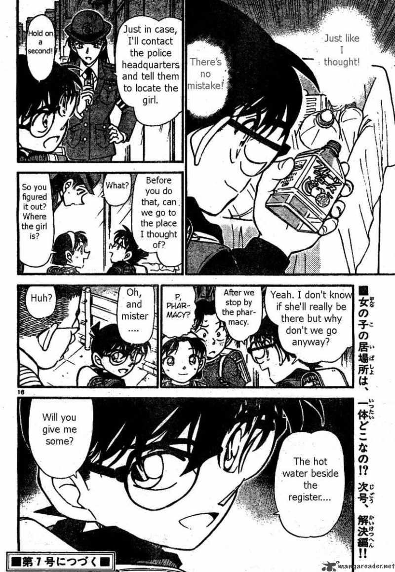 Read Detective Conan Chapter 506 The Secret Path to School - Page 16 For Free In The Highest Quality