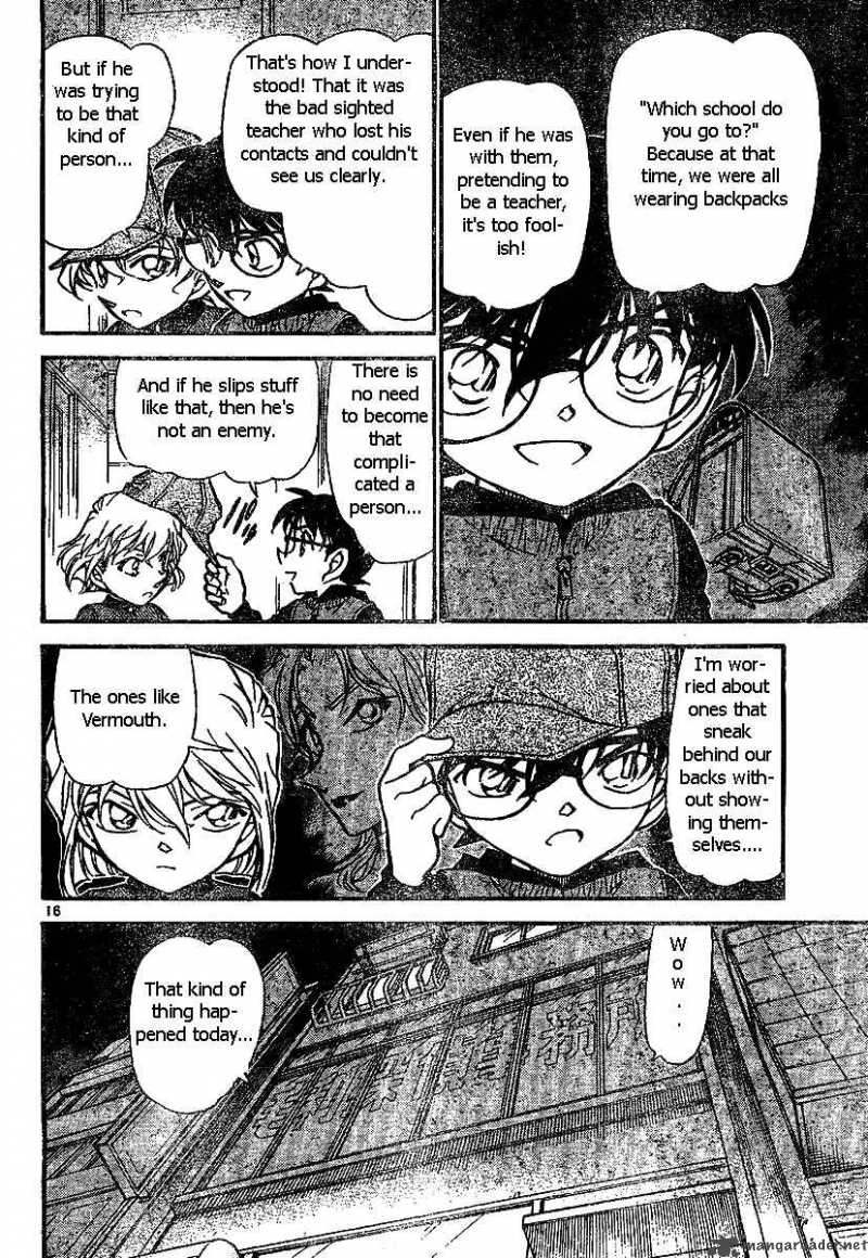 Read Detective Conan Chapter 507 The Secret Path to School 2 - Page 16 For Free In The Highest Quality