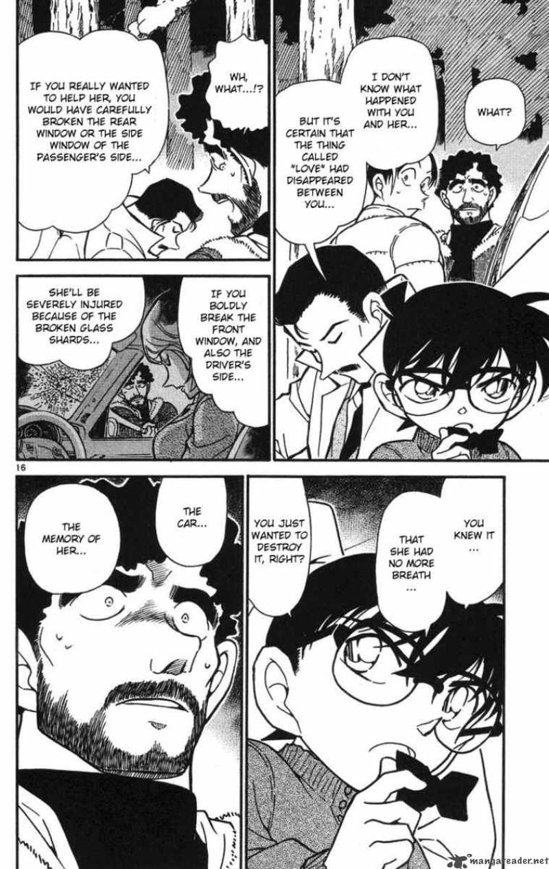 Read Detective Conan Chapter 510 The Fake Love - Page 16 For Free In The Highest Quality