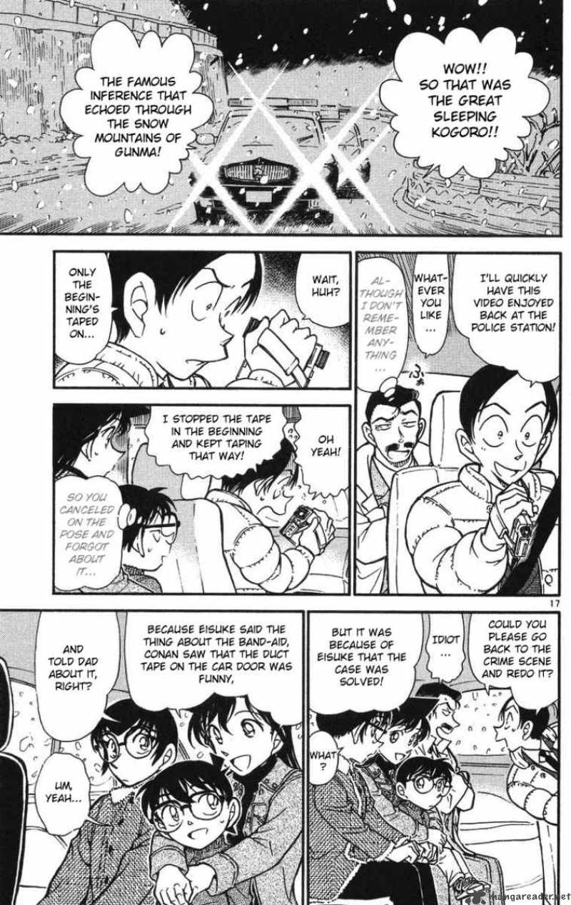 Read Detective Conan Chapter 510 The Fake Love - Page 17 For Free In The Highest Quality