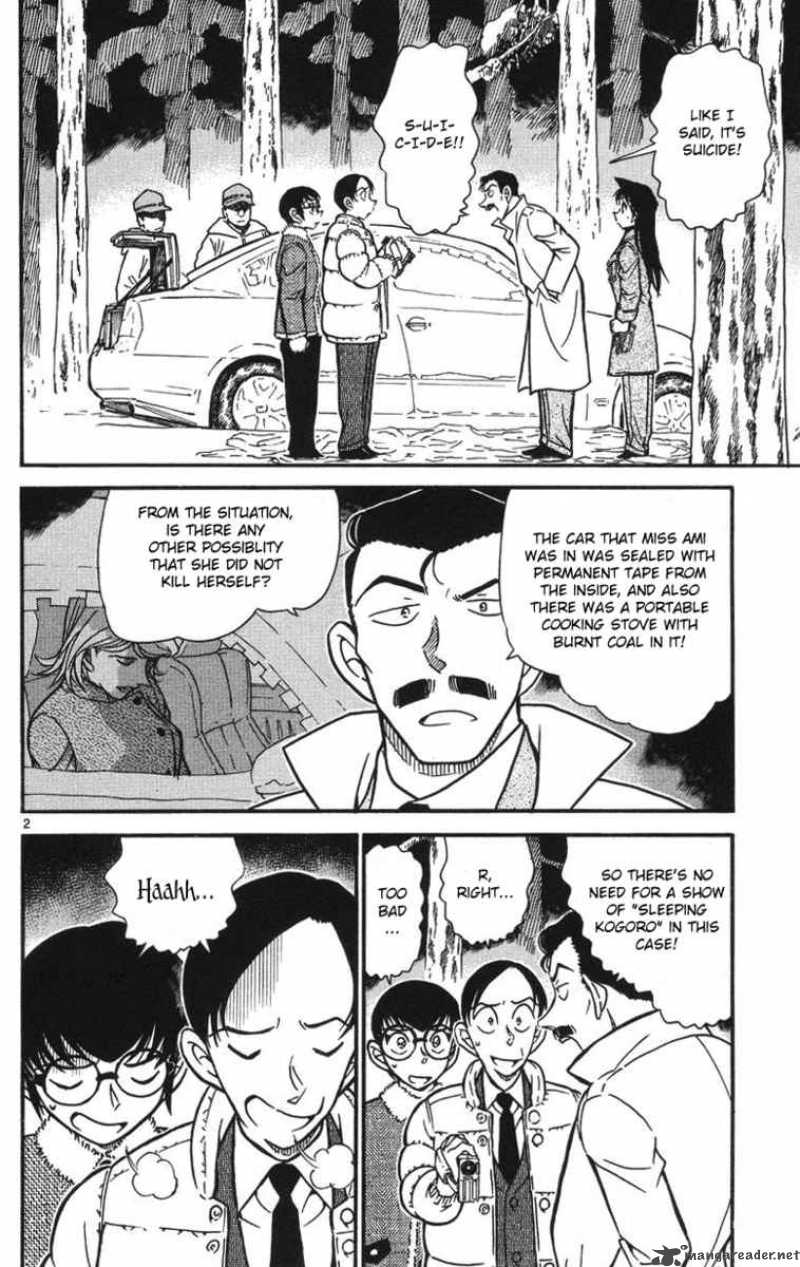 Read Detective Conan Chapter 510 The Fake Love - Page 2 For Free In The Highest Quality