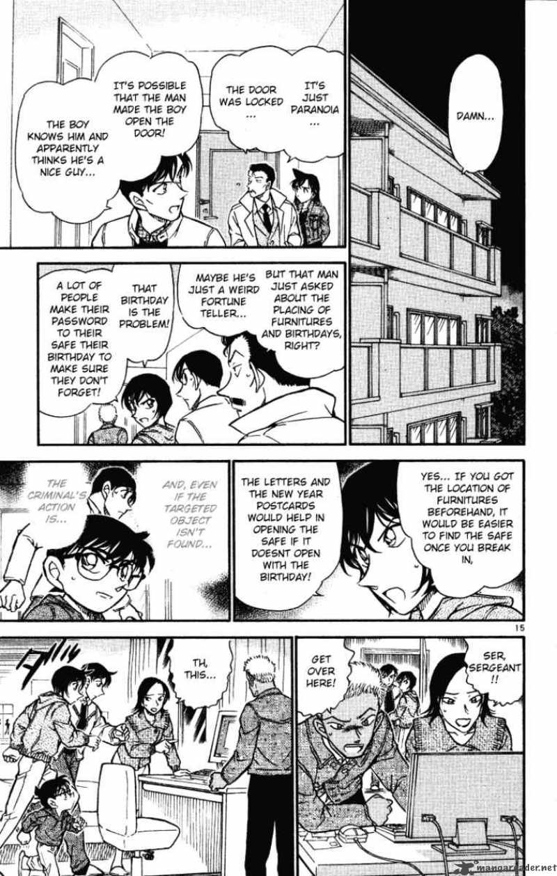 Read Detective Conan Chapter 511 The Uptight Party - Page 15 For Free In The Highest Quality