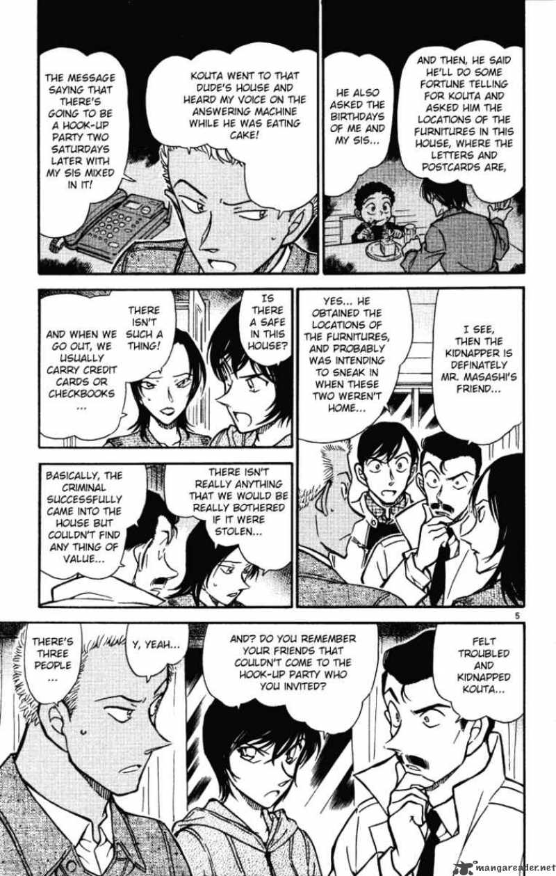 Read Detective Conan Chapter 512 The Secret Visit - Page 5 For Free In The Highest Quality