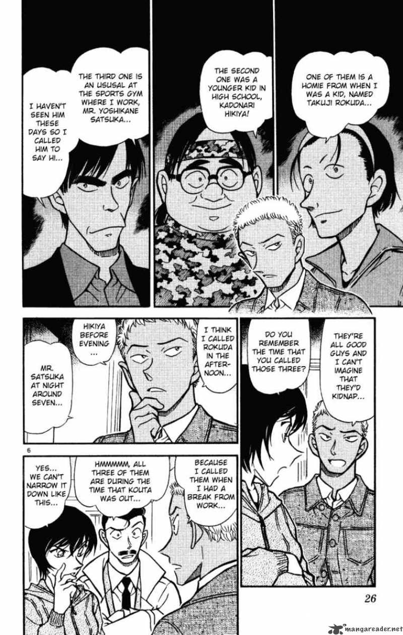 Read Detective Conan Chapter 512 The Secret Visit - Page 6 For Free In The Highest Quality