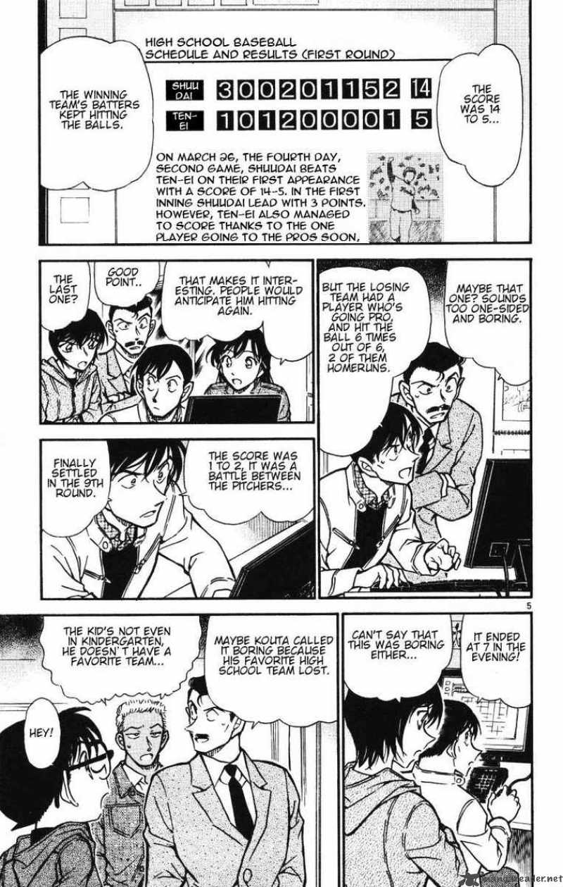 Read Detective Conan Chapter 513 Boring Game - Page 5 For Free In The Highest Quality