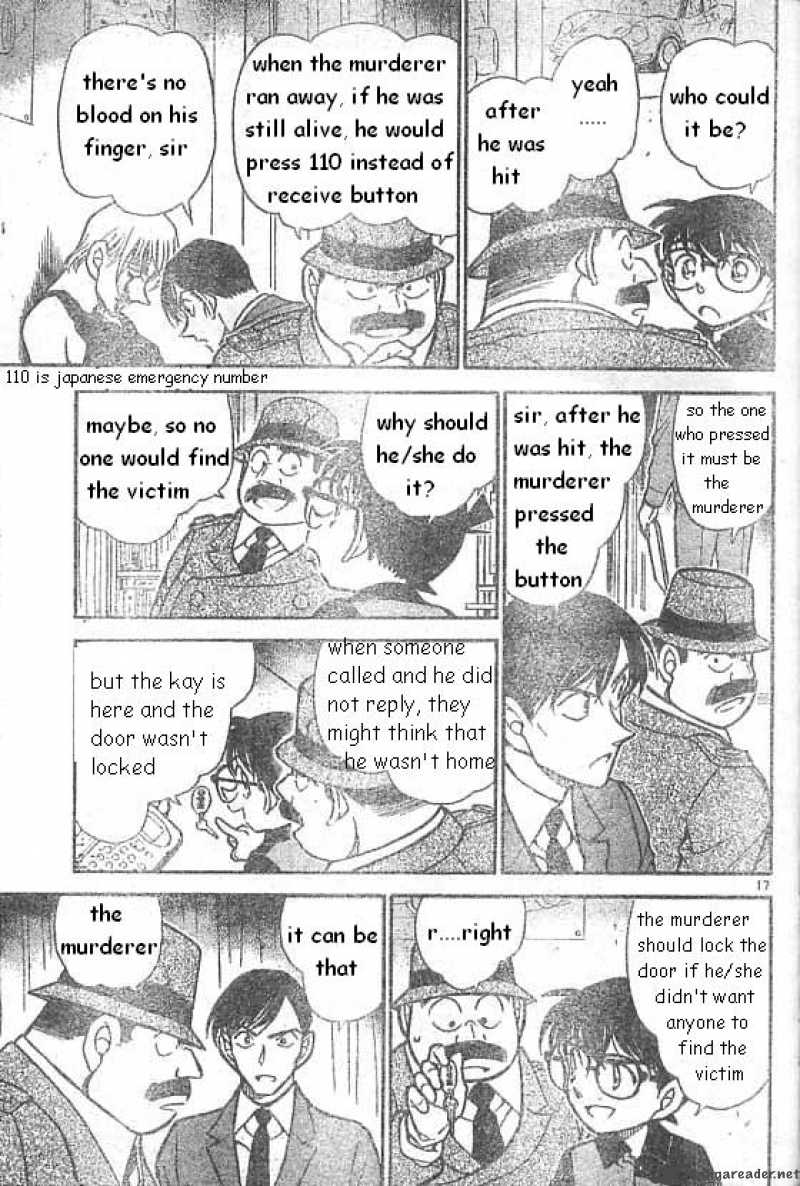 Read Detective Conan Chapter 515 Exiting Interview - Page 17 For Free In The Highest Quality