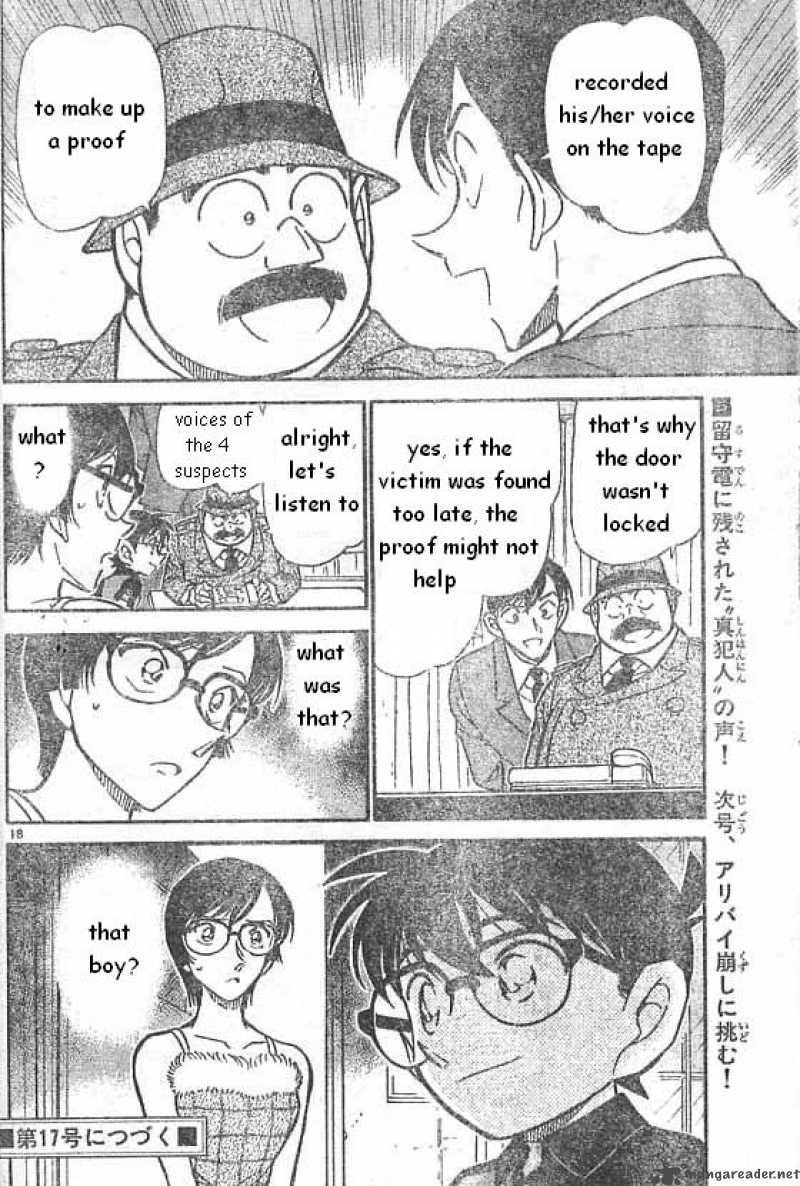 Read Detective Conan Chapter 515 Exiting Interview - Page 18 For Free In The Highest Quality