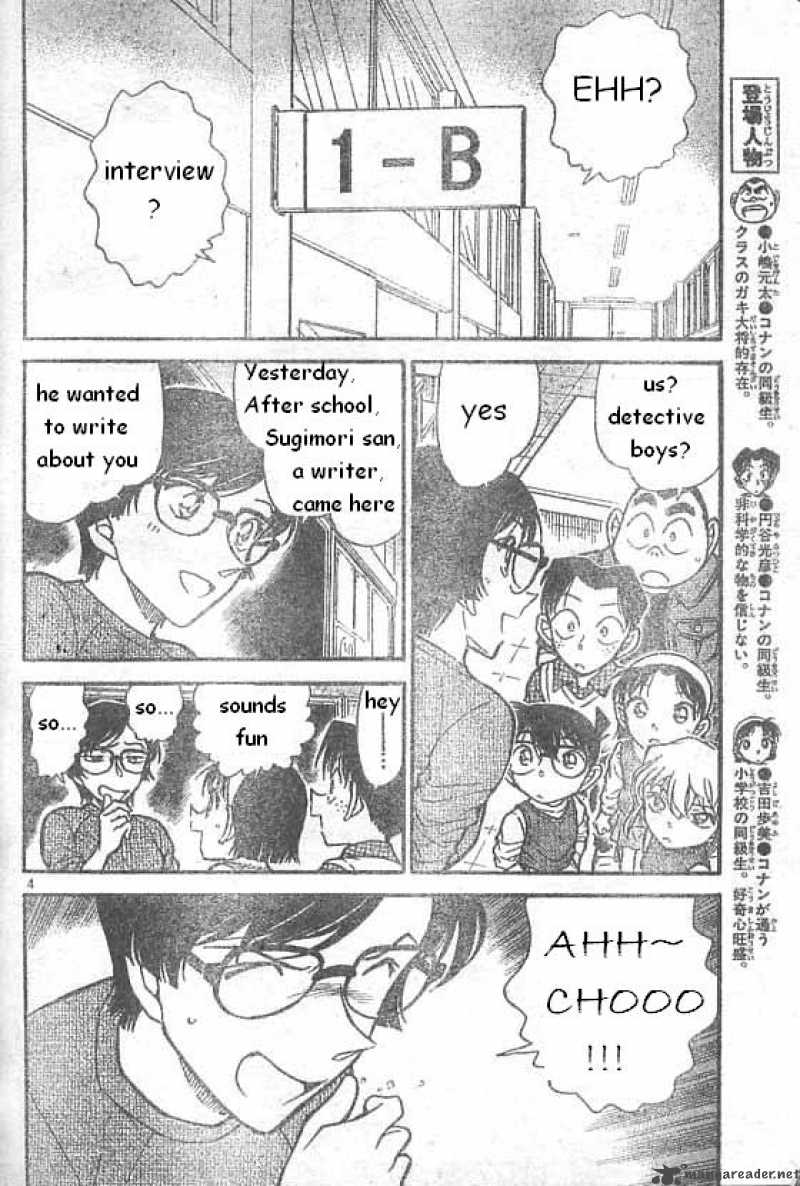 Read Detective Conan Chapter 515 Exiting Interview - Page 4 For Free In The Highest Quality