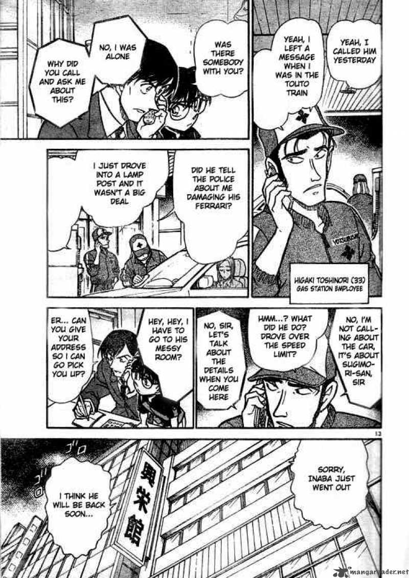 Read Detective Conan Chapter 516 The Message of the Real Murderer - Page 13 For Free In The Highest Quality