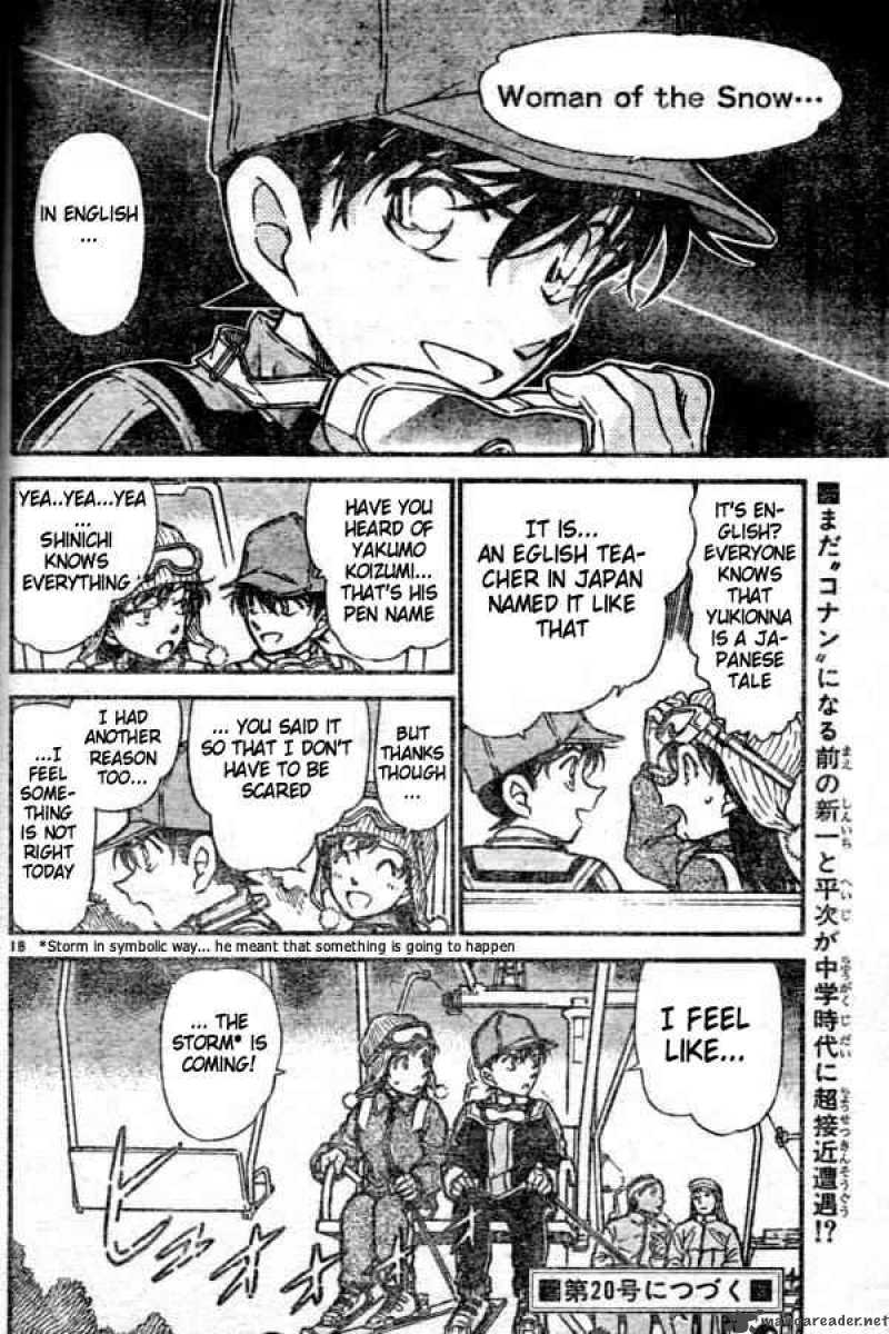 Read Detective Conan Chapter 518 Heiji S Memories - Page 18 For Free In The Highest Quality