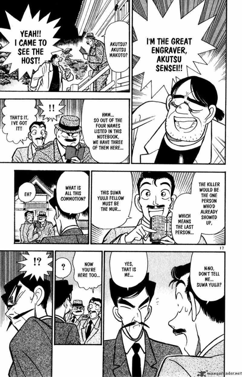 Read Detective Conan Chapter 52 Three Visitors - Page 16 For Free In The Highest Quality