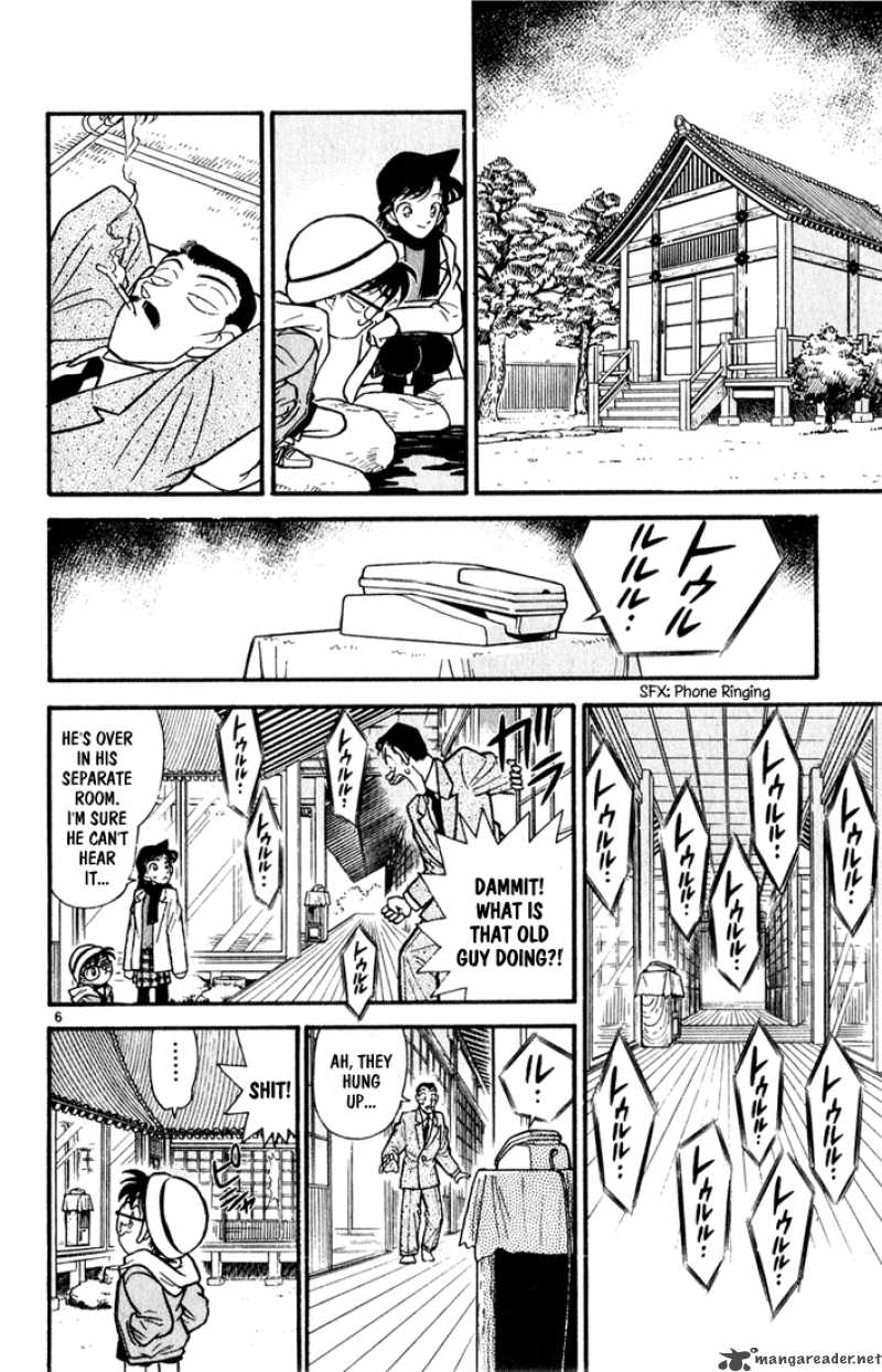 Read Detective Conan Chapter 52 Three Visitors - Page 6 For Free In The Highest Quality