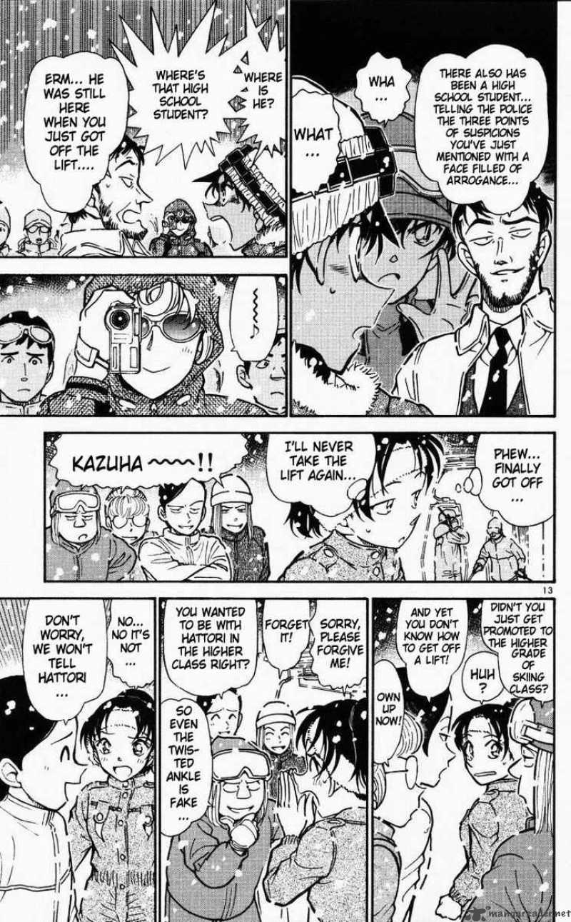 Read Detective Conan Chapter 520 Lift of Puzzle - Page 13 For Free In The Highest Quality