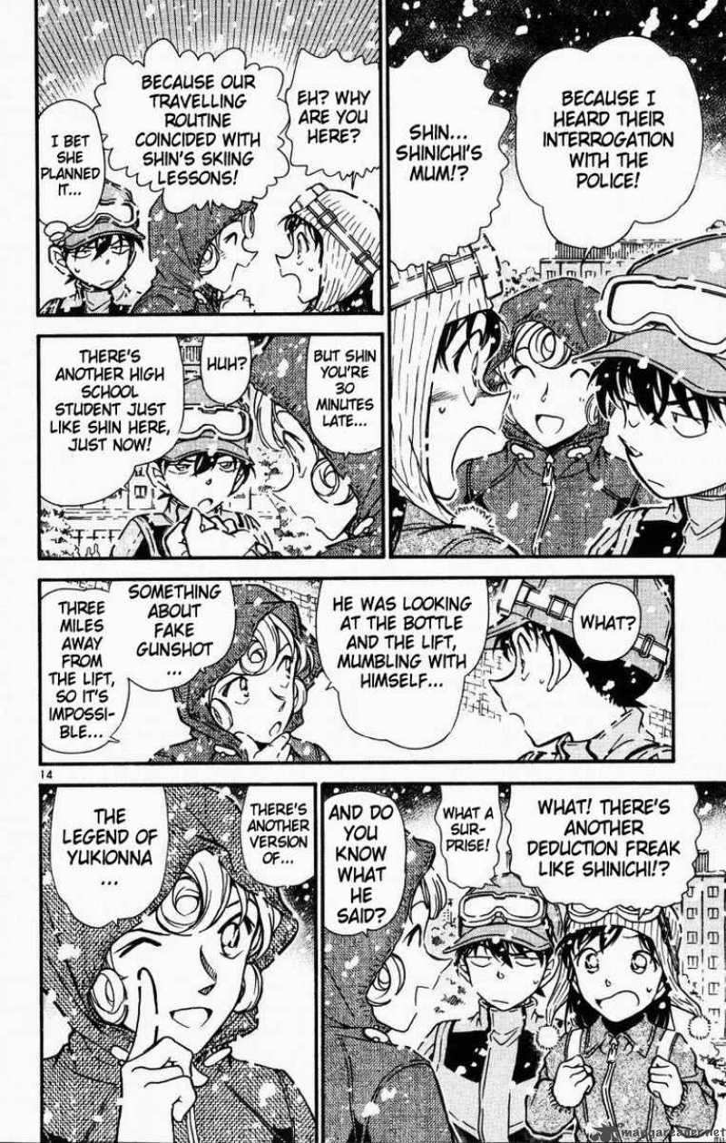 Read Detective Conan Chapter 521 Legend of the Snow Women's Silver Kimono - Page 14 For Free In The Highest Quality