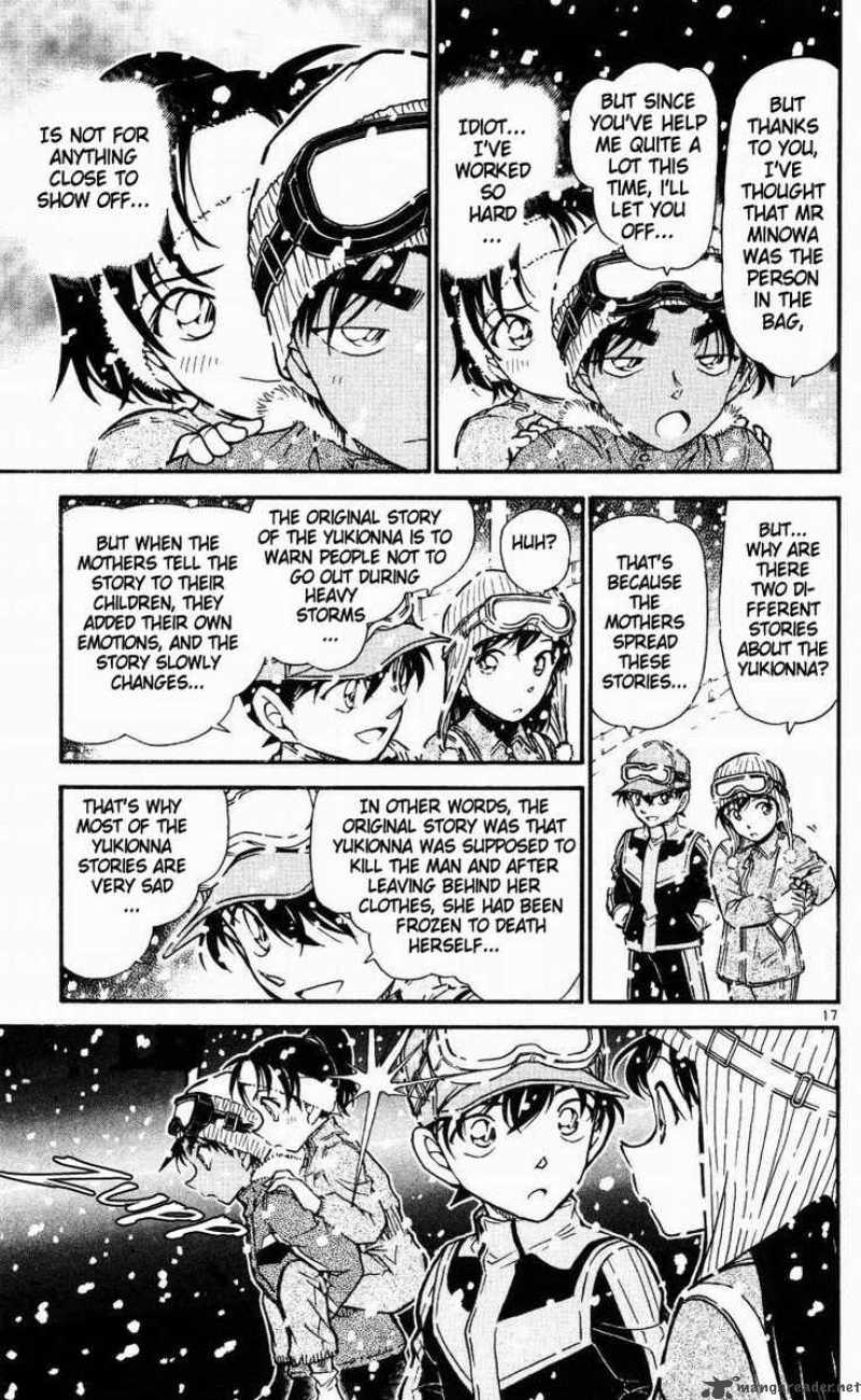 Read Detective Conan Chapter 522 Vengeance in the Snowstorm - Page 17 For Free In The Highest Quality