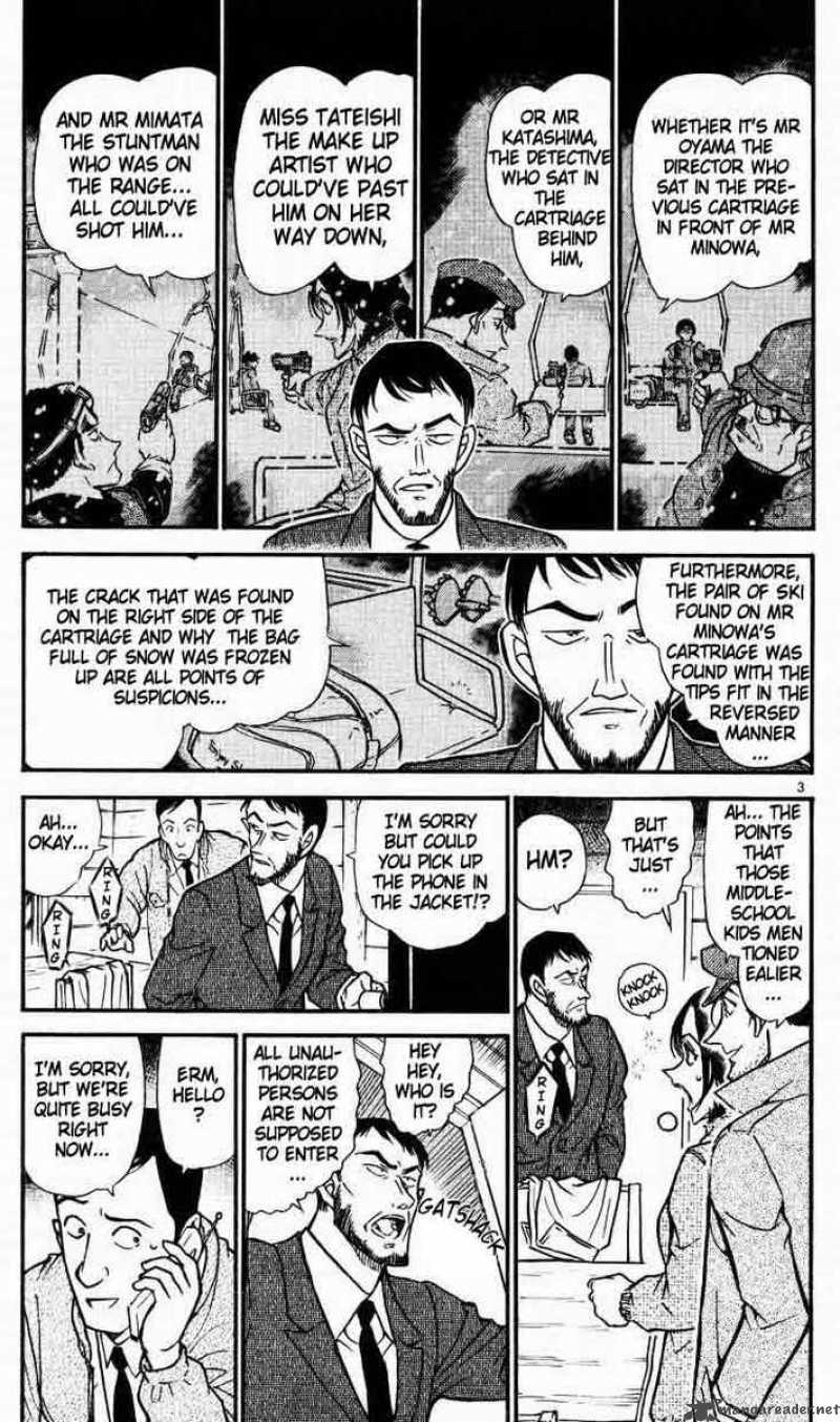 Read Detective Conan Chapter 522 Vengeance in the Snowstorm - Page 3 For Free In The Highest Quality