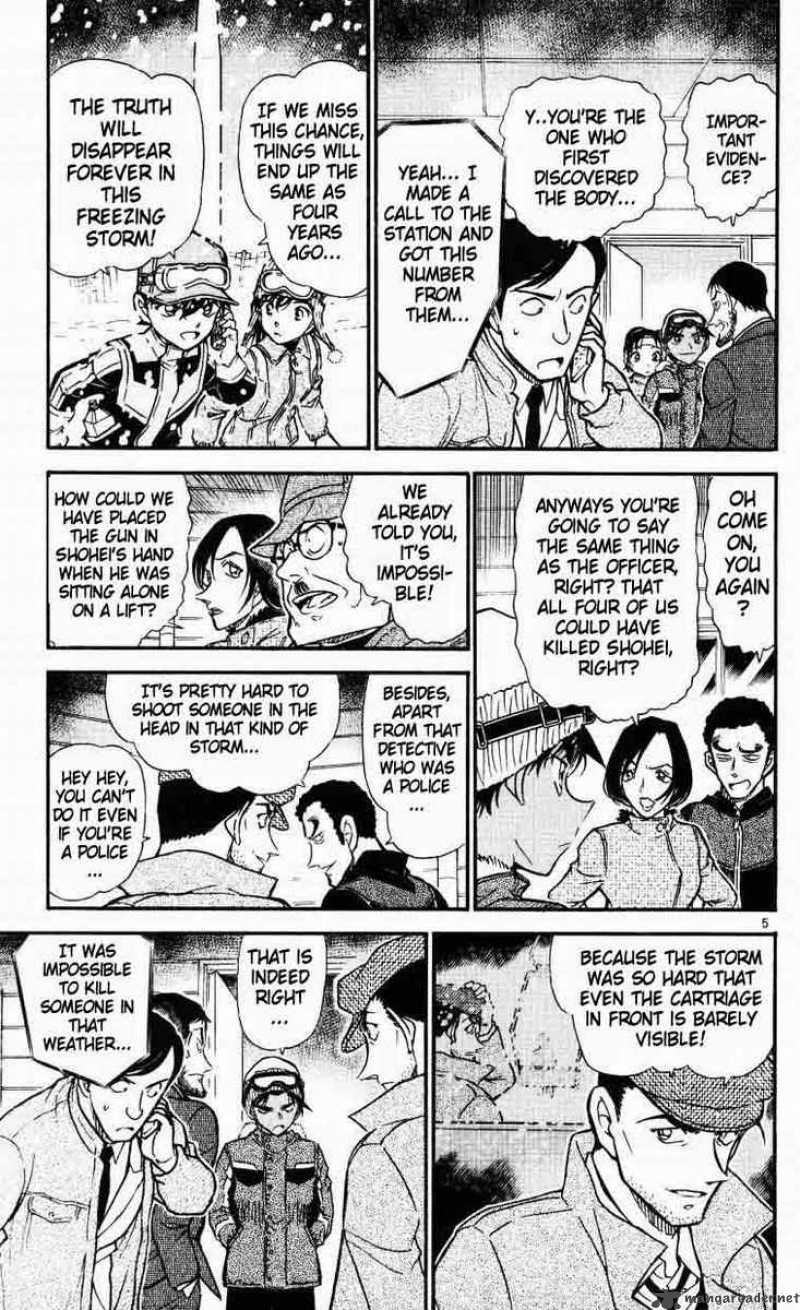 Read Detective Conan Chapter 522 Vengeance in the Snowstorm - Page 5 For Free In The Highest Quality