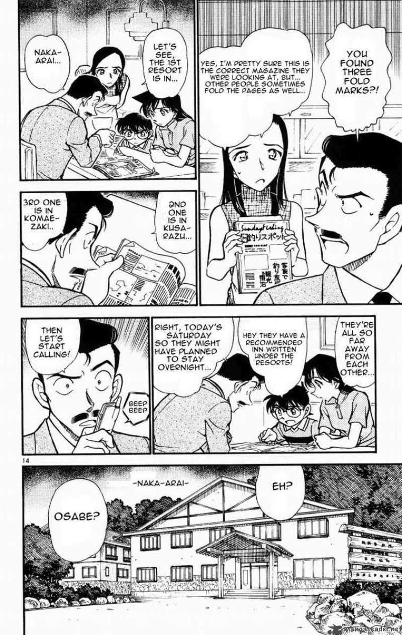 Read Detective Conan Chapter 523 Fish Incident - Page 14 For Free In The Highest Quality