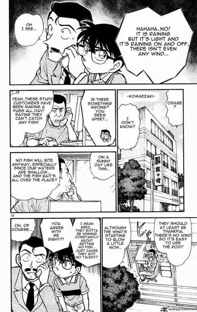 Read Detective Conan Chapter 523 Fish Incident - Page 16 For Free In The Highest Quality