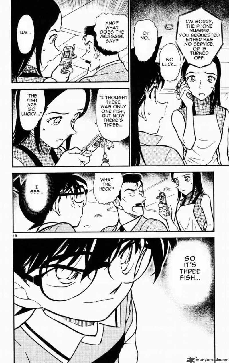 Read Detective Conan Chapter 523 Fish Incident - Page 18 For Free In The Highest Quality
